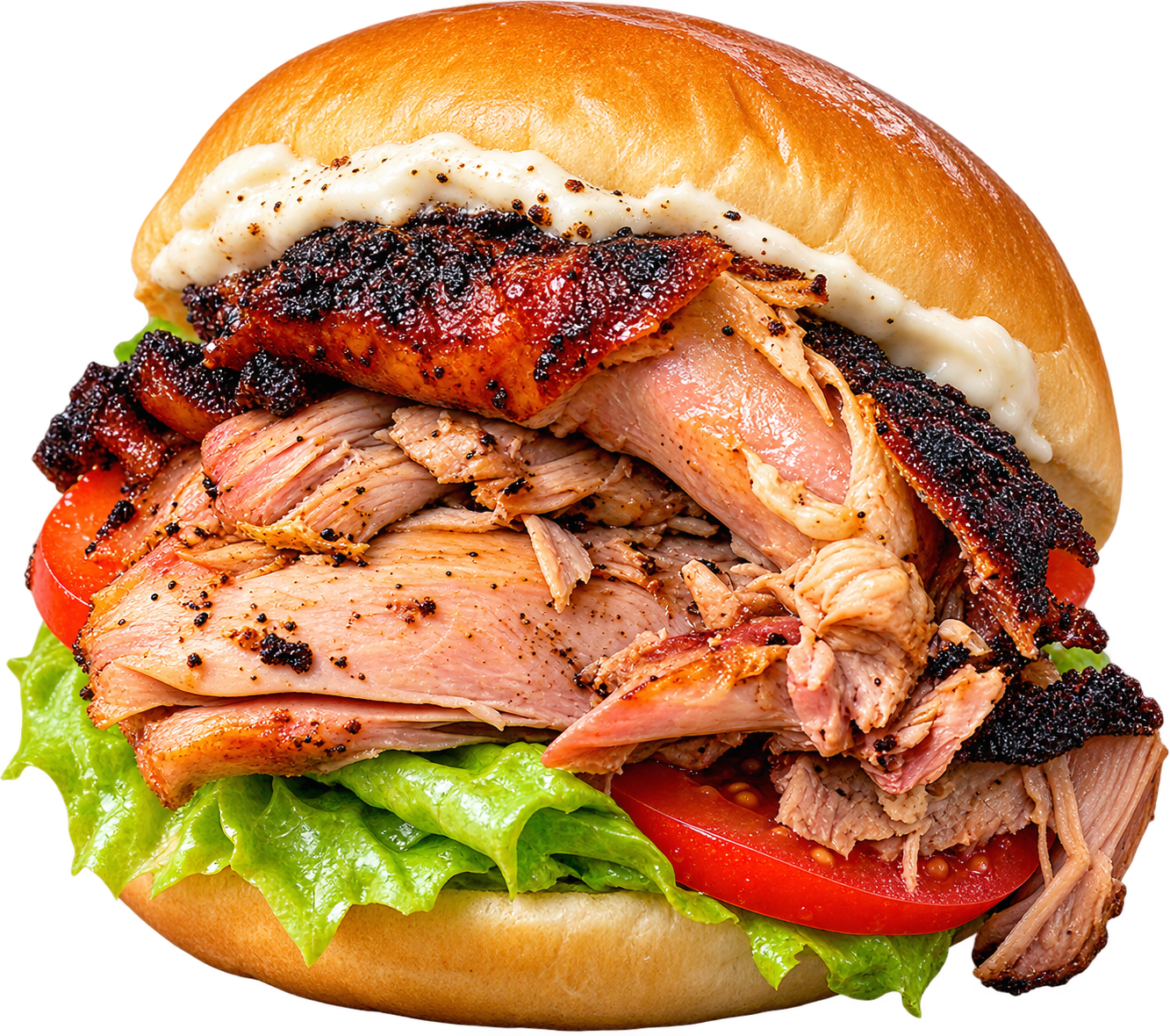 Loaded club sandwich